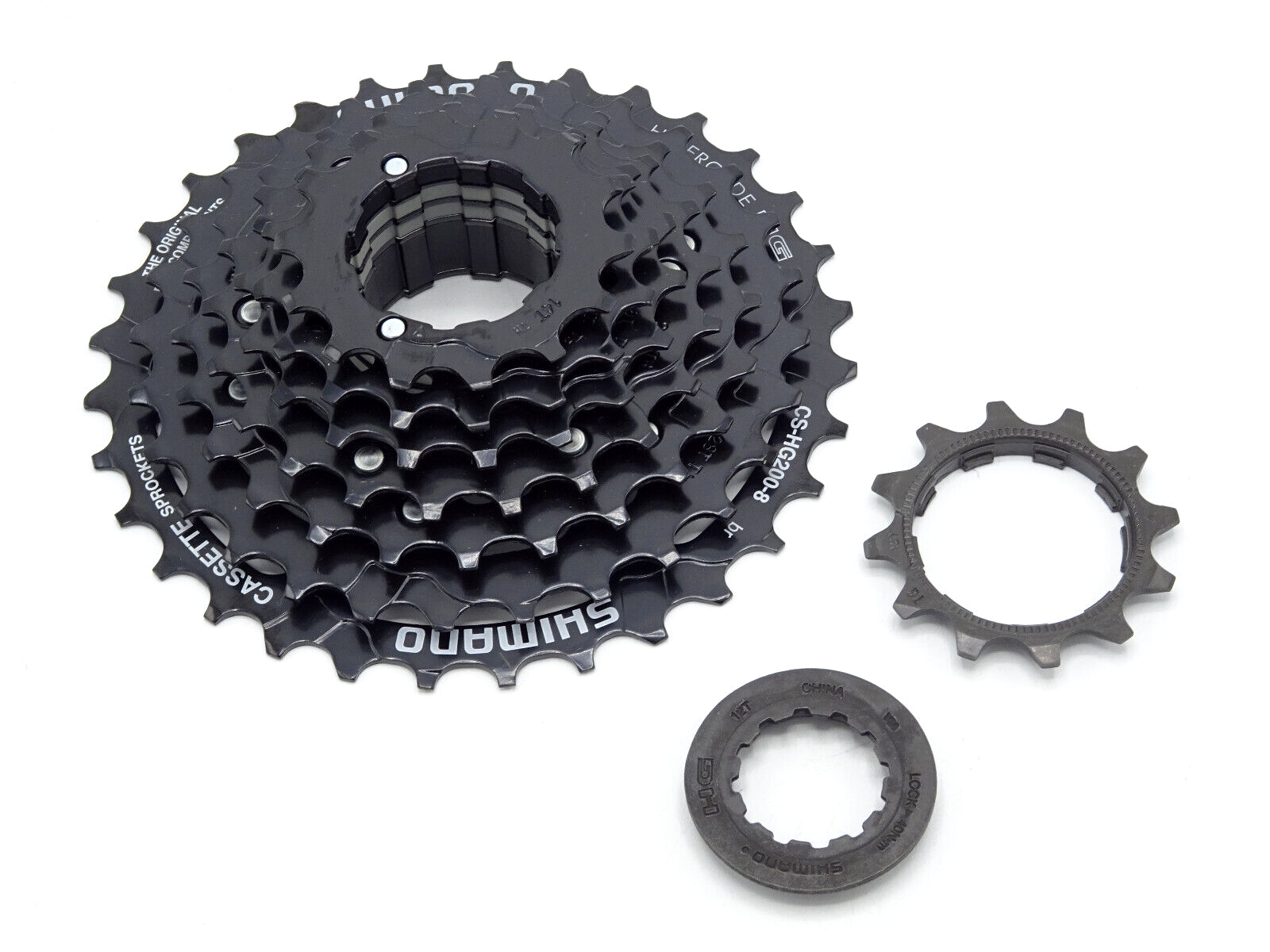 Shimano CS-HG200-8 12-32T 8 Speed Cassette Black Mountain / Hybrid Bike 7527-K9